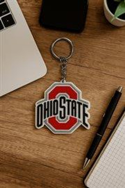 Ohio State Buckeyesl Logo Keychain – Fan Gift, Stocking Stuffer Ohio State Buckeyesl Logo Keychain – Fan Gift, Stocking Stuffer