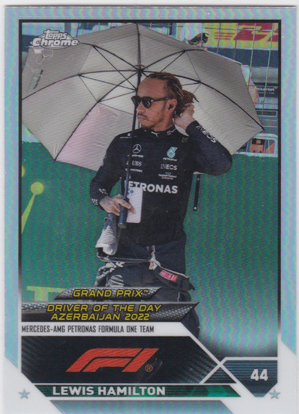 2023 Topps Chrome Formula 1 #173 Lewis Hamilton Mercedes