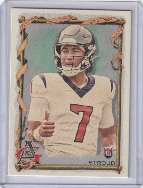 2024 Topps Allen Ginter #402 CJ Stroud - Houston Texans