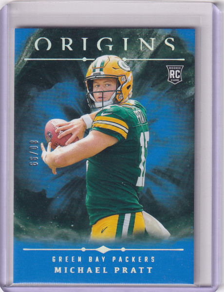 2024 Panini Origins 80/99 #142 Michael Pratt - Grene Bay Packers