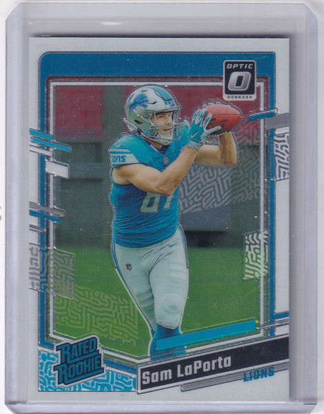 2023 Panini Donruss Optic #237 Sam LaPorta - Detprit Lions
