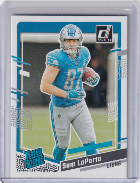 2023 PaninI Donruss #332 Sam LaPorta - Detroit Lions