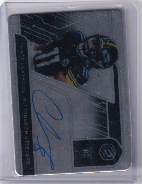 2020 Panini Elements Auto #144 Chase Claypool - Pittsburgh Steelers