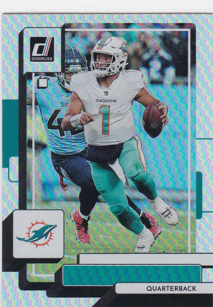 2022 Panin Donruss #125 Tua Tagovailoa NO NAME Miami Dolphins
