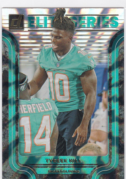 2022 Panini Donruss #ES-6 Tyreek Hill Elite Series Miami Dolphins