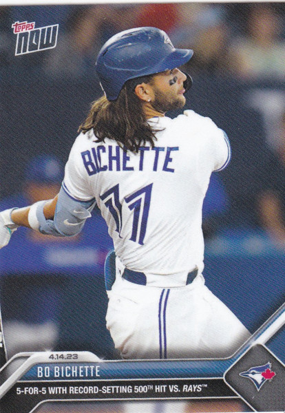 2023 TOPPS NOW #120 BO BICHETTE- TORONTO BLUE JAYS
