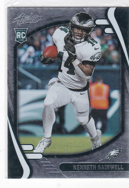 2021 Panini Absolute #139 Kenneth Gainwell RC Philadelphia Eagles
