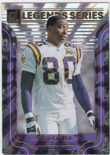2022 Panini Donruss #LS-15 Cris Carter Legend Series Minnesota Vikings