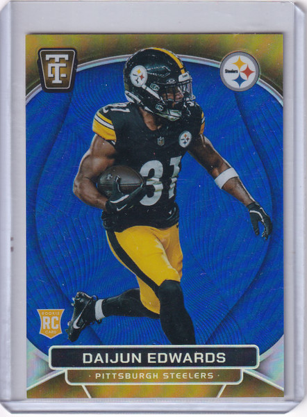 2024 Panini Totally Certified 102/149 #116 Daijun Edwards - Pittsburgh Steelers