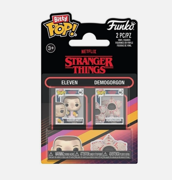 Funko Bitty POP! Stranger Things 2 Pack Eleven and Demogorgon Funko Bitty POP! Stranger Things 2 Pack Eleven and Demogorgon