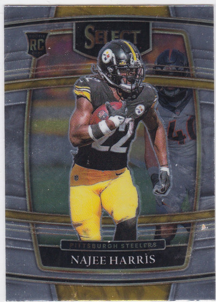 2021 Panini Select #53 Najee Harris RC Pittsburgh Steelers