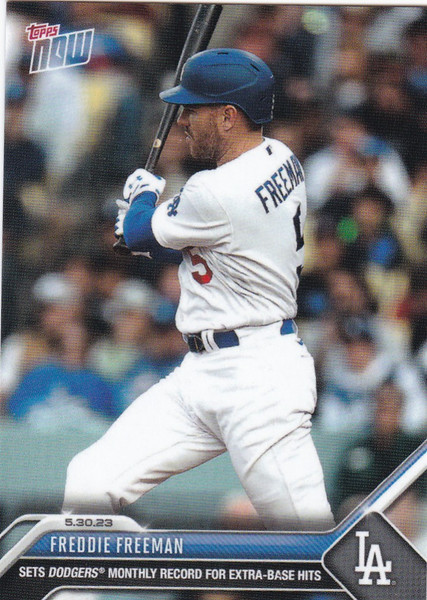 2023 TOPPS NOW #366 FREDDIE FREEMAN- LOS ANGELES DODGERS