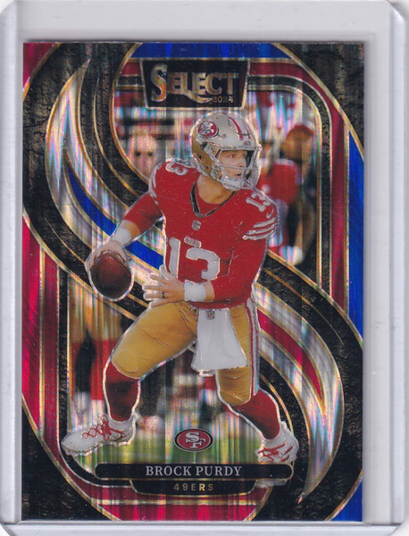 2024 Panini Select Prizm #124 Brock Purdy - San Francisco 49ers