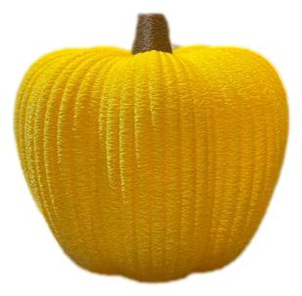 3D Printed Pumpkin Medium – Yellow with Brown Stem Fall Decor Tabletop Ornament 3D Printed Pumpkin Medium – Yellow with Brown Stem Fall Decor Tabletop Ornament