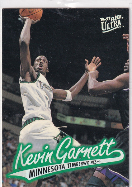 1997 FLEER ULTRA #212 KEVIN GARNETT- MINNESOTA TIMBERWOLVES