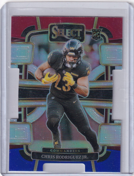 2023 Panini Select Concourse Red White Blue #100 Chris Rodriguez - Commanders