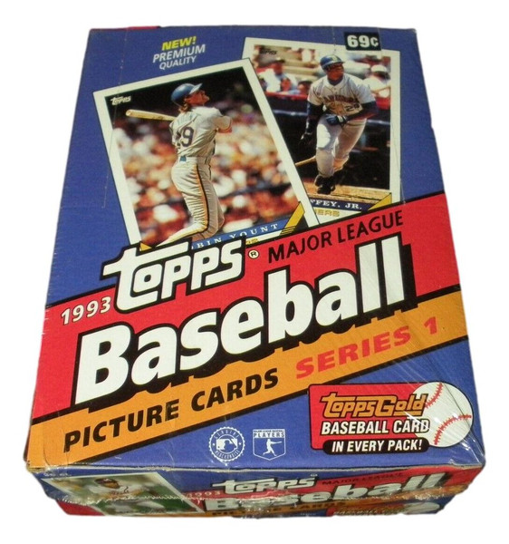 1993 Topps Series 1 Baseball Factory Sealed Box