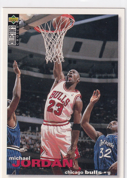 1995 UPPER DECK #45 MICHAEL JORDAN- CHICAGO BULLS