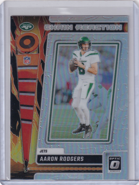 2023 Panini Donruss Optic #CR-AR Aaron Rodgers - New York Jets