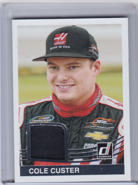 2017 Panini Donruss Relic #84-CC Cole Custer