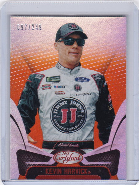 2018 Panini Certified 97/249 #8 Kevin Harvick
