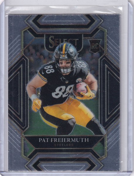 2021 Panini Select #259 Pat Freiermuth - Pittsburgh Steelers