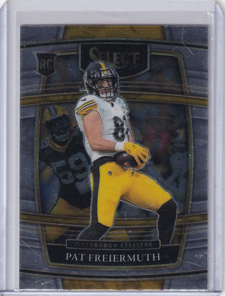 2021 Panini Select #59 Pat Freiermuth - Pittsburgh Steelers