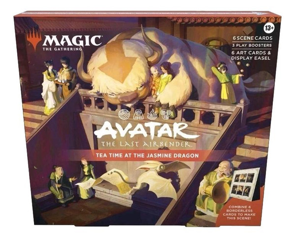 Tea Time at the Jasmine Dragon Magic The Gathering: Avatar The Last Airbender Scene