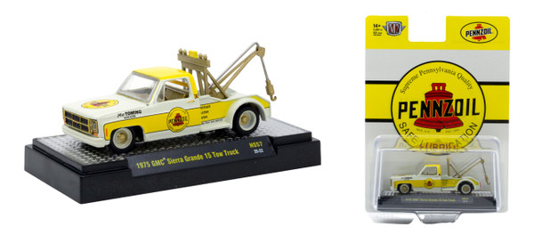 M2 Machines 1:64 1975 GMC Sierra Grande 15 Tow Truck Rel HS57 CHASE