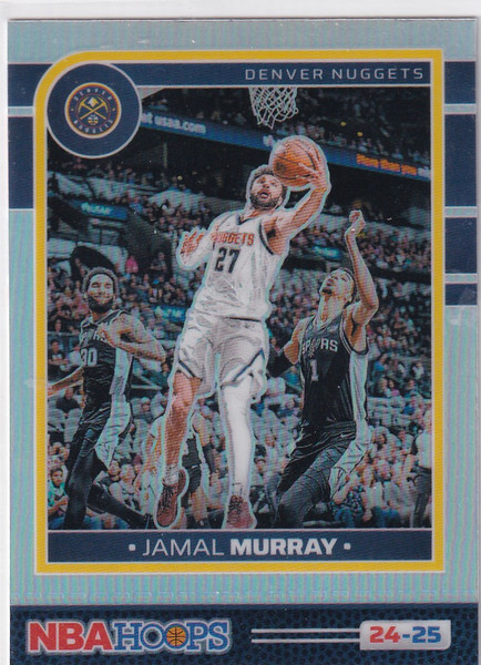 2024 HOOPS #55 JAMAL MURRAY SILVER- DENVER NUGGETS
