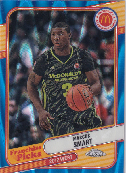 2024 TOPPS #REA-MSM MARCUS SMART BLUE LAVA- BOSTON CELTICS