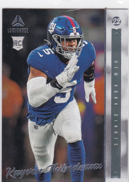 2022 Luminance #214 Kayvon Thibodeaux RC New York Giants