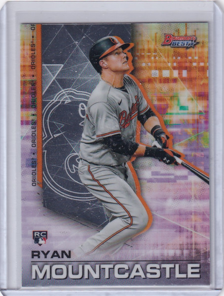 2021 TOPPS #65 RYAN MOUNTCASTLE BOWMANS BEST- BALTIMORE ORIOLES