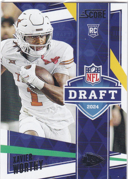 2024 Panin Score #20 Xavier Worthy RC Texas Longhorns