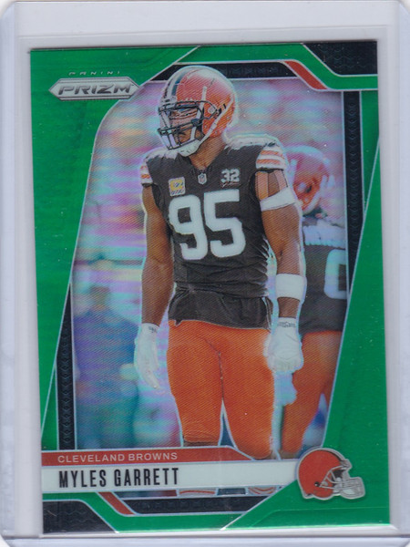 2024 Panini Prizm Green #69 Myles Garrett - Cleveland Browns