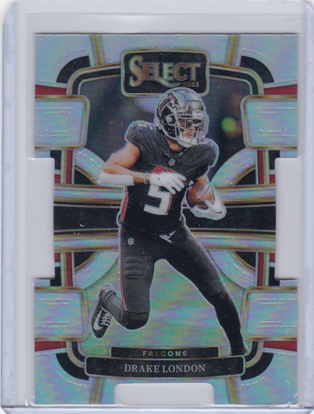2023 Panini Select Concourse Silver Die-Cut #6 Drake London - Falcons