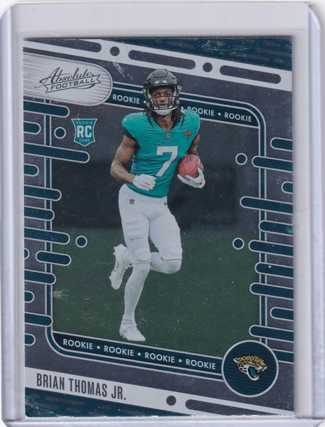 2024 Panini Absolute #123 Brian Thomas Jr. - Jacksonville Jaguars