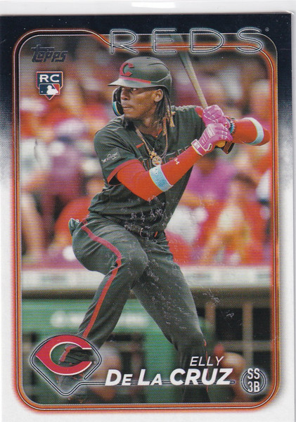 2024 TOPPS #141 ELLY DE LA CRUZ- CINCINNATI REDS
