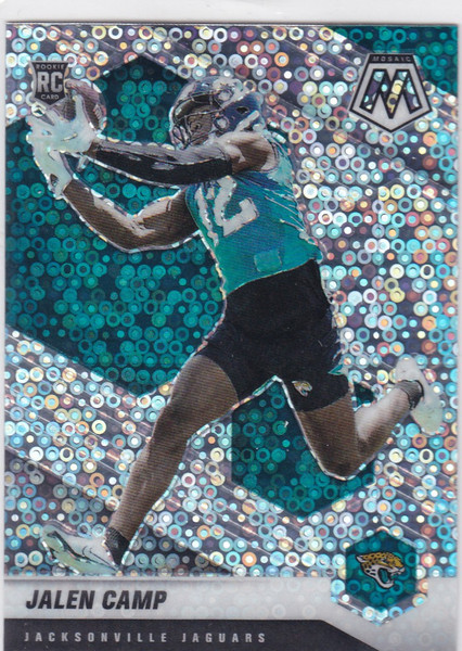 2021 Panini Mosaic #393 Jalen Camp Disco RC Prizm Jacksonville Jaguars