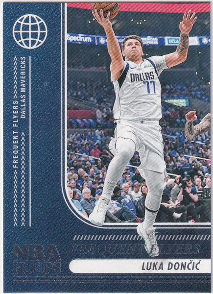 2024-25 HOOPS #3 LUKA DONCIC FREQUENT FLYERS- DALLAS MAVERICKS