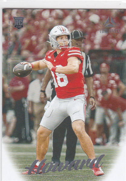 2025 Panini Luminance #104 Will Howard RC Pittsburgh Steelers