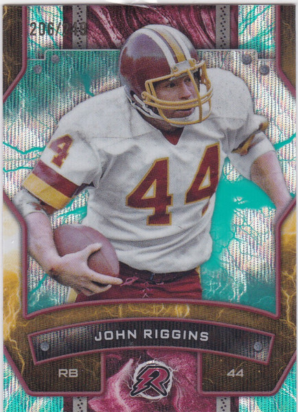 2025 Topps Resurgence #100 John Riggins Parallel 206/249 Commanders