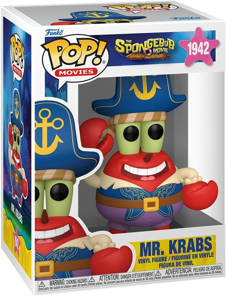 Funko POP! Movies The SpongeBob Movie Mr. Krabs