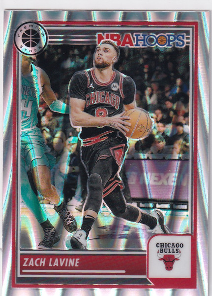 2023-24 PREMIUM STOCK #195 ZACH LAVINE RAY WAVE- CHICAGO BULLS