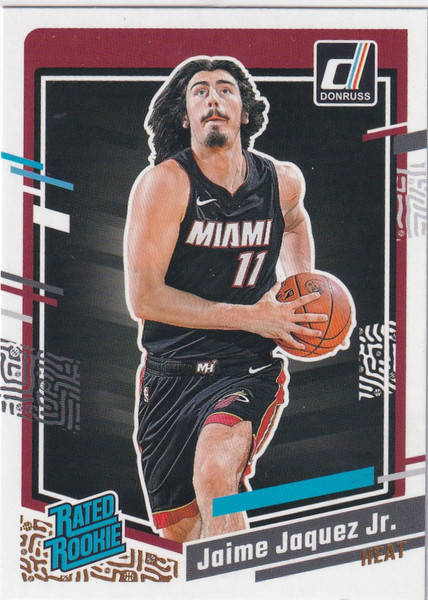 2023-24 DONRUSS #213 JAMIE JAQUEZ JR- MIAMI HEAT