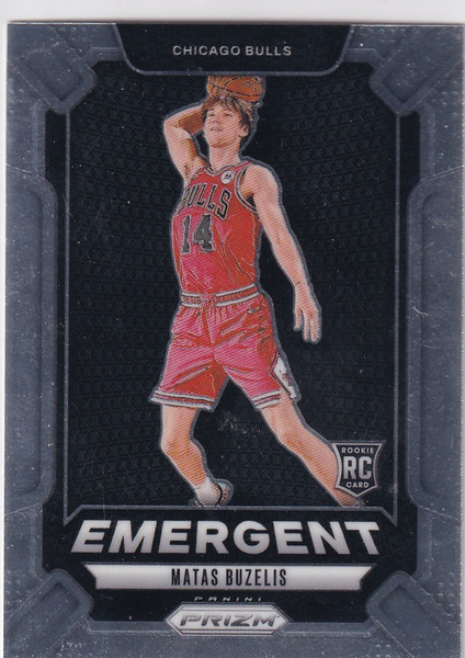 2024-25 PRIZM #7 MATAS BUZELIS EMERGENT- CHICAGO BULLS