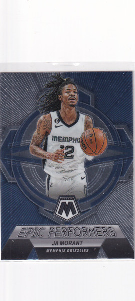 2022-23 MOSAIC #8 JA MORANT EPIC PERFORMERS- MEMPHIS GRIZZLIES