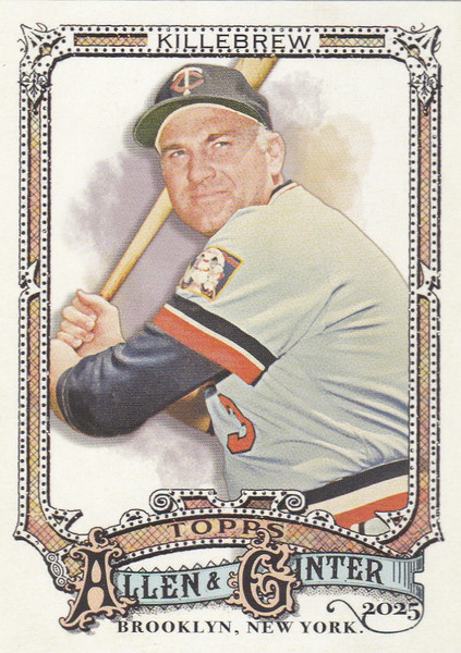 2025 Topps Allen & Ginter SP #325 Harmon Killebrew Minnesota Twins