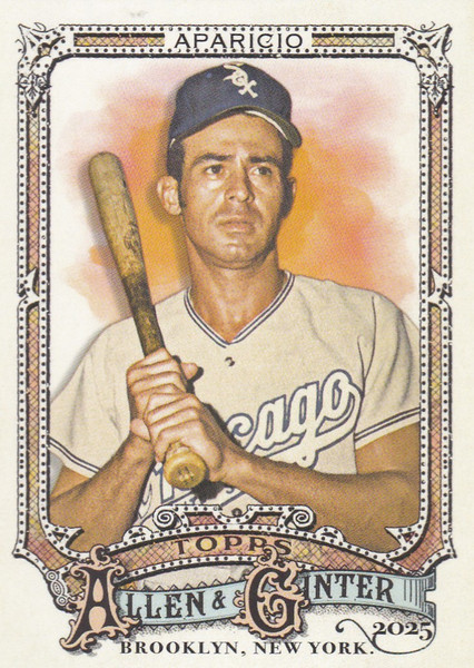 2025 Topps Allen & Ginter SP #322 Luis Aparicio Chicago White Sox