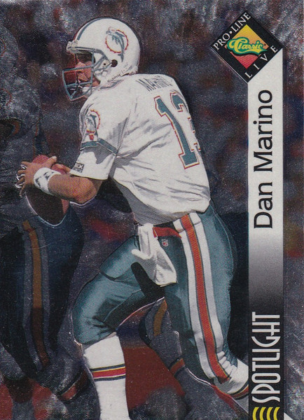 1994 CLASSIC #PB25 DAN MARINO SPOT LIGHT- MIAMI DOLPHINS